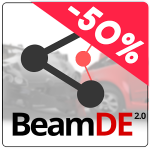 Beam DE 2.0 : Car Crash Game Logo
