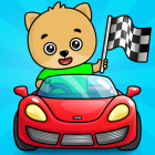 Bimi Boo Car Games For Kids Icon