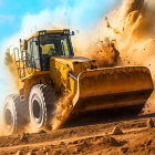 Dozer Demolish: City Tear Down Logo