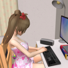 Waifu Simulator Logo
