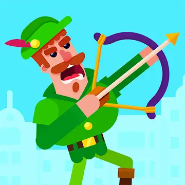 Bowmasters MOD APK Logo