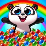 Bubble Shooter: Panda Pop! Logo