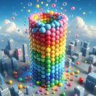Bubble Tower 3D! Logo