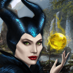 Maleficent Free Fall Logo