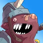 Meteorfall: Rustbowl Rumble Logo