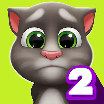 My Talking Tom 2 MOD APK Logo
