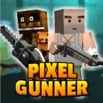 Pixel Z Gunner 3D Logo