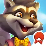 Raccoon Market: Forest Feast Logo