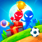 Stickman Party Icon