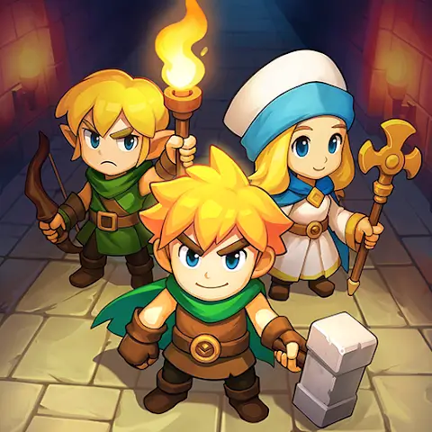 Top Heroes MOD APK Logo