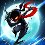 Ultimate Ninja Running Logo