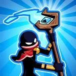 Warventure: Stickman Clash Logo